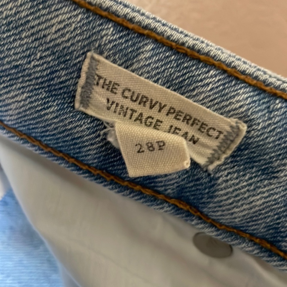 Madewell Perfect Curvy Vintage